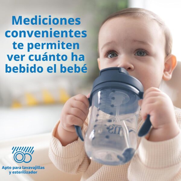 Vaso entrenador Dr. Brown’s con popote